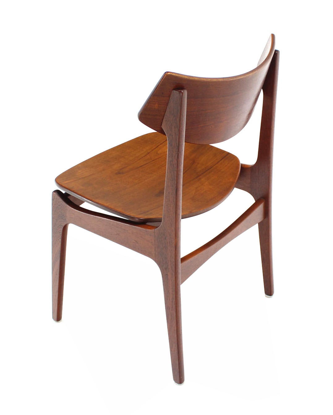 Set of Four Funder Schmidt Molded Teak Plywood Chairs In Excellent Condition In Rockaway, NJ