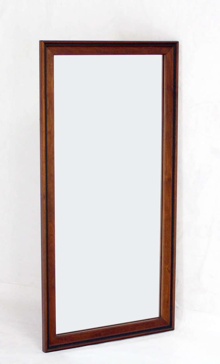 Lovely mid century modern mirror by Milo Baughman.