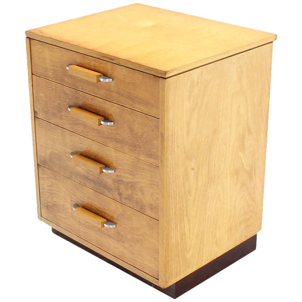 Johnson Furniture Four-Drawer Birch Cabinet Bachelor Chest
