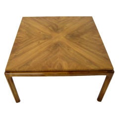 John Widdicomb Mid Century Square Walnut Table
