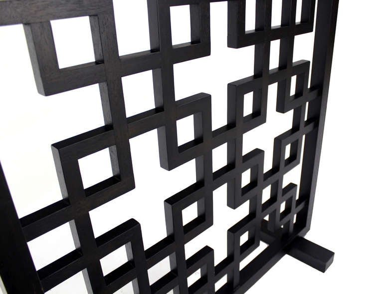 Pair of Freestanding Modern Room Divider Screens at 1stDibs