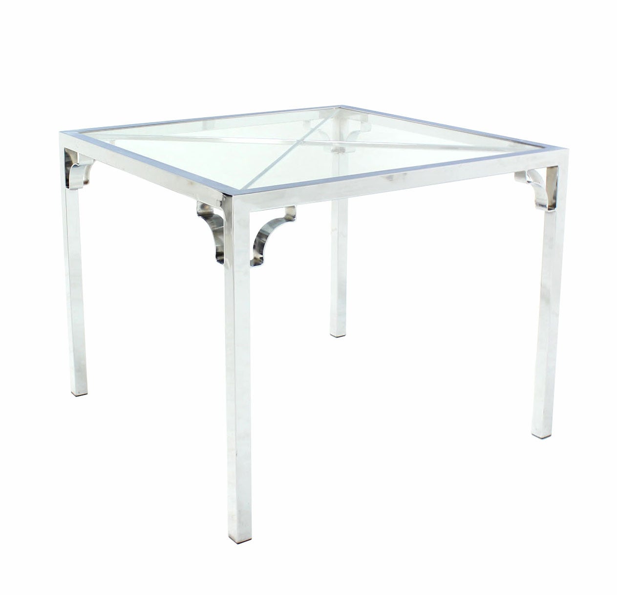 glass game table