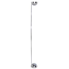 Robert Sonneman Mid-Century Modern Chrome Floor Lamp with Dimmer