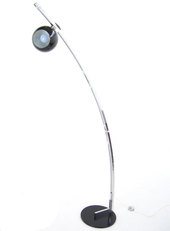 Fully Articulated Italian modern c.1960's Floor lamp by Reggiani.