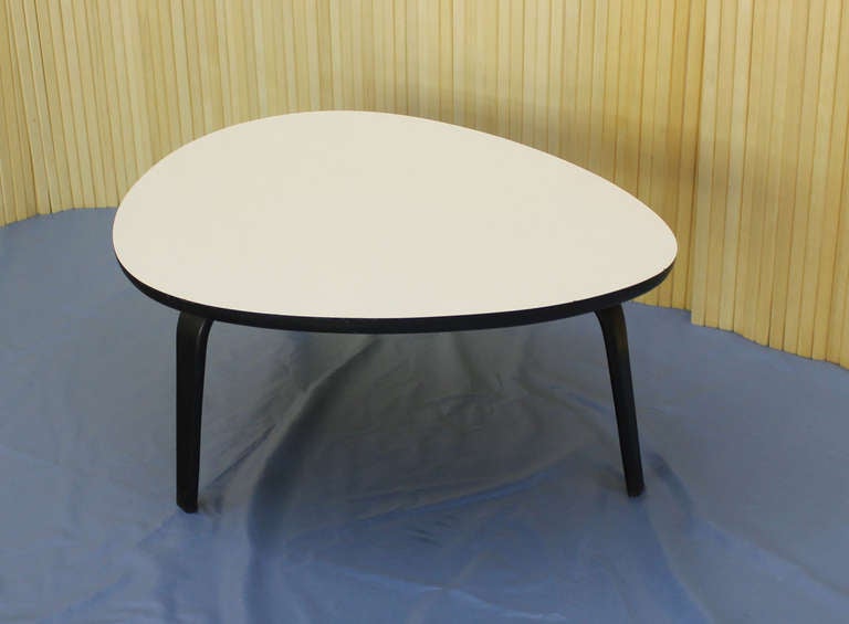 Thonet Mid Century Modern Nierenform Couchtisch