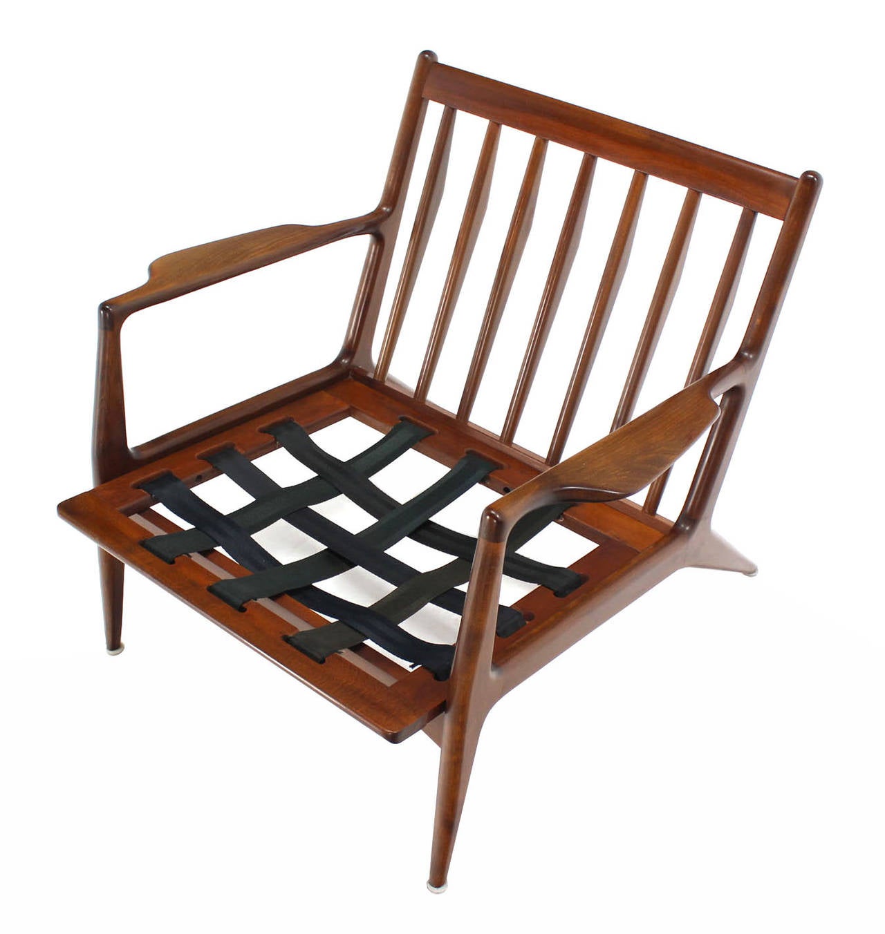 Pair of Danish Modern Lounge Chairs For Sale at 1stdibs