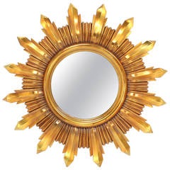 Composite Sunburst Mirror