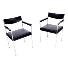 Pair of Mid Century Modern Harvey Probber Arm Chairs