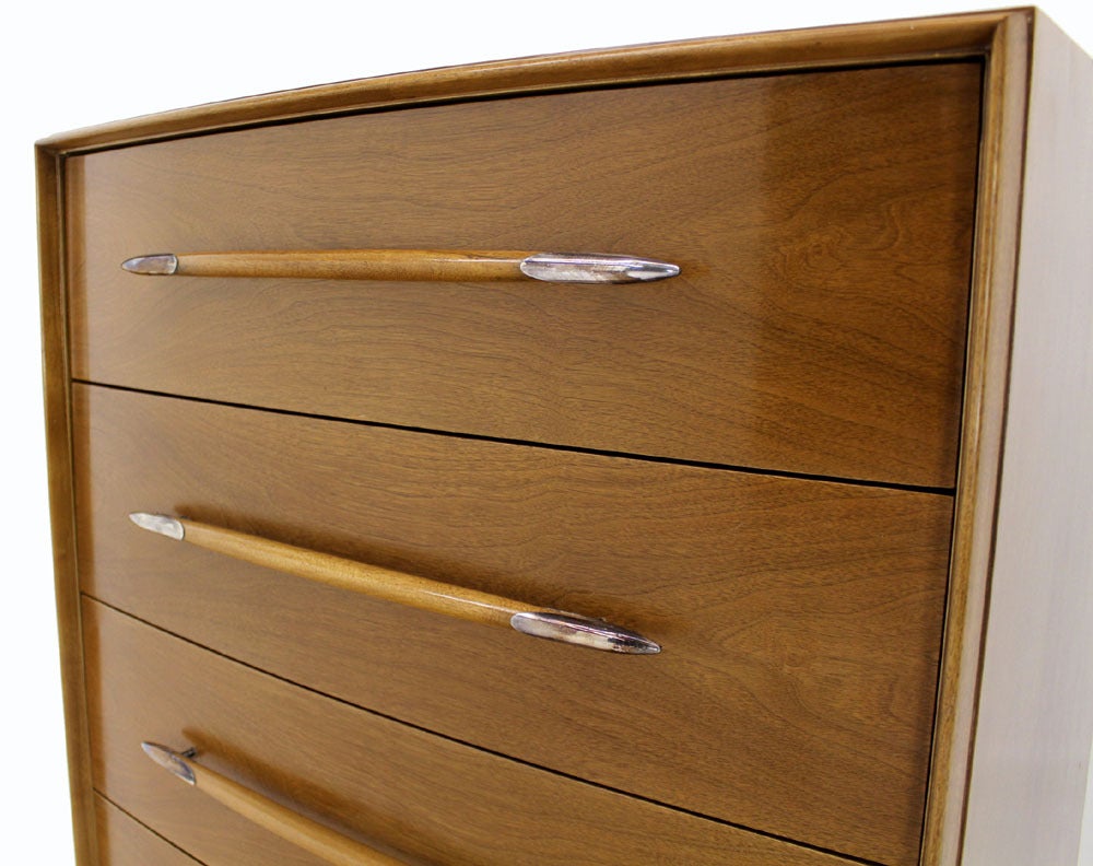 Gibbings for Widdicomb Mid-Century Modern High Chest or Dresser In Excellent Condition In Rockaway, NJ