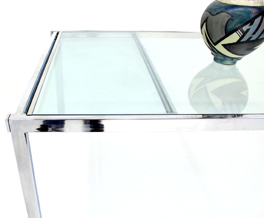 glass drop leaf dining table