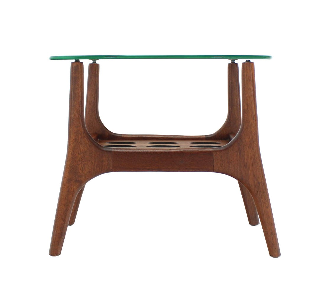 American Adrian Pearsall Oiled Walnut End Table