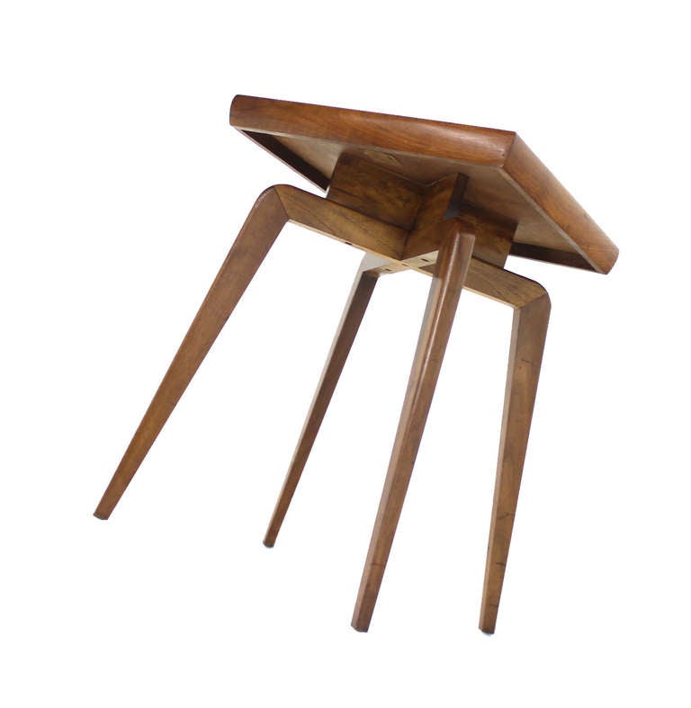 American Mid-Century Modern Spider Leg Style Occasional Table
