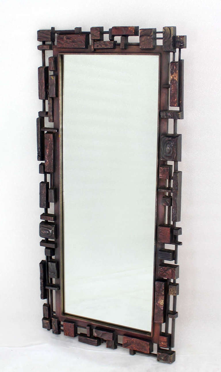 brutalist mirror
