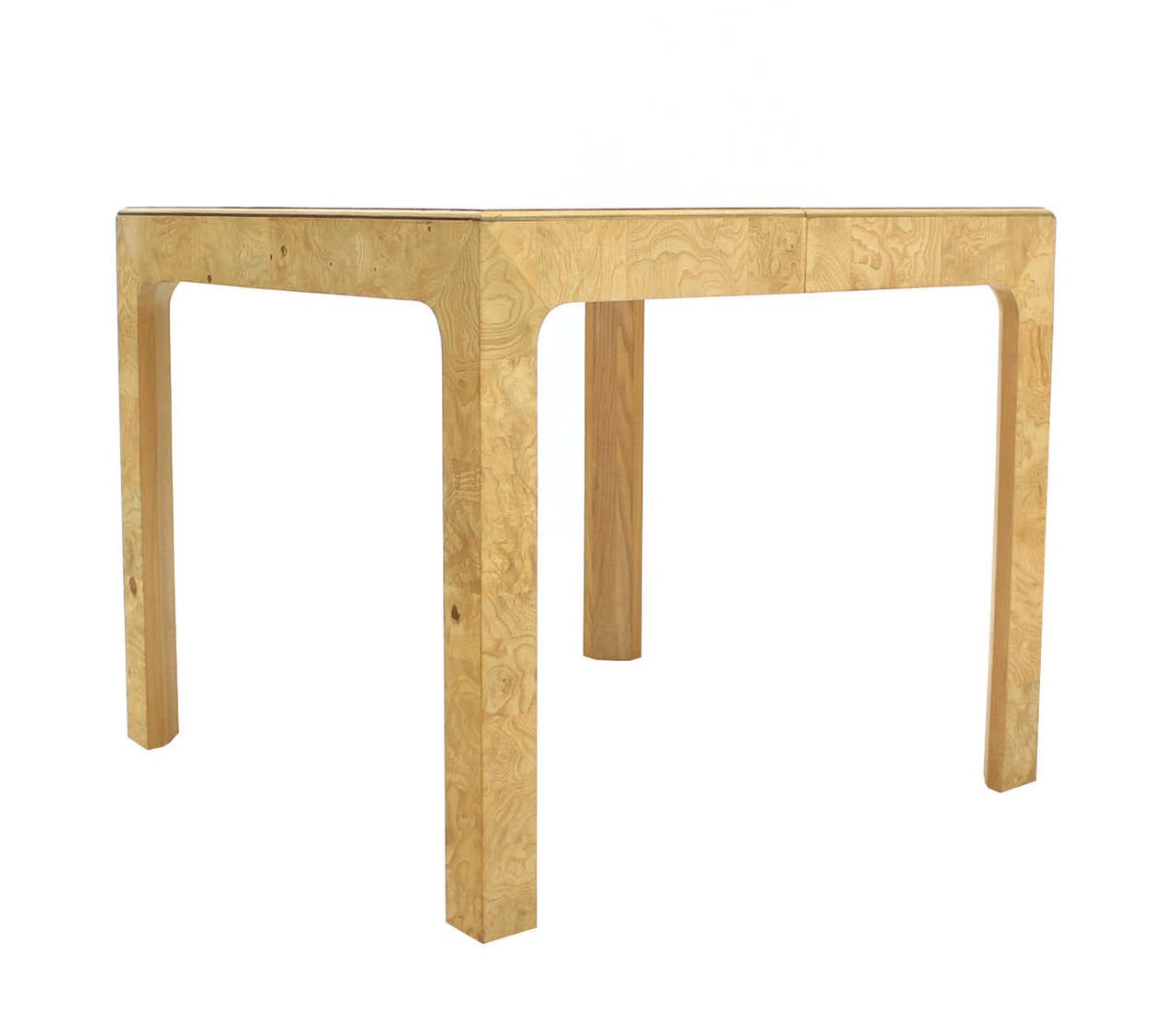 Henredon Square Game or Dining Table with One Extension 3