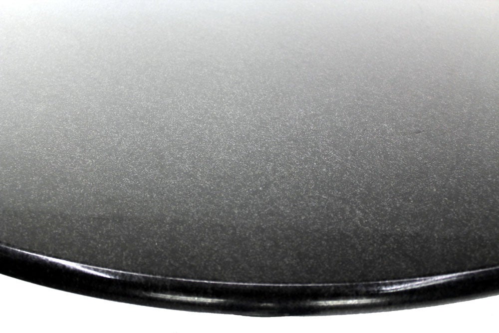 Very nice large black granite coffee table by 