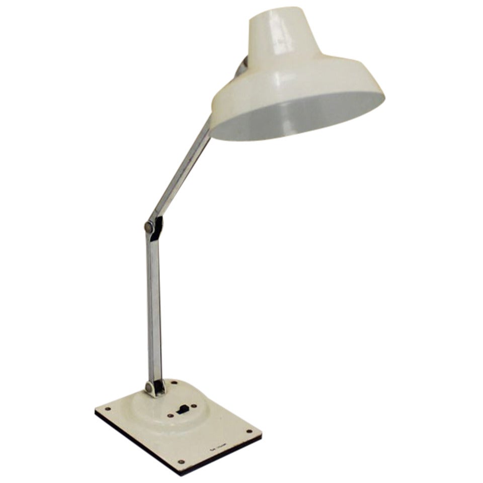 Adjustable Mid-Century Modern Desk Lamp by Tensor