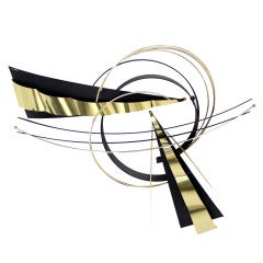 Curtis Jere Mid-Century Modern Wall Hanging Sculpture Art