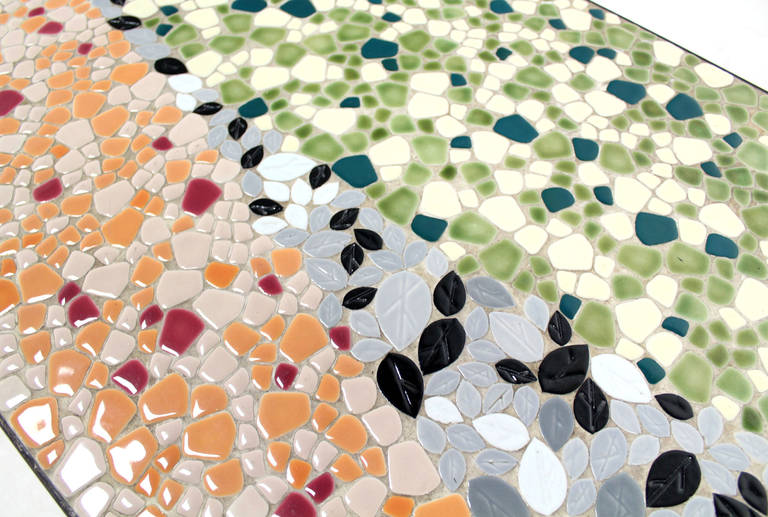 mosaic coffee table rectangle