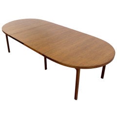 Danish Mid Century Modern Dining Banquet Conference Table Dux