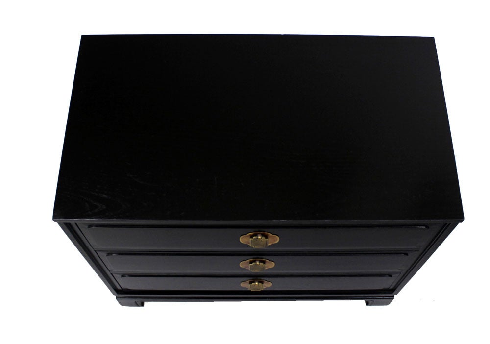 black bachelor chest