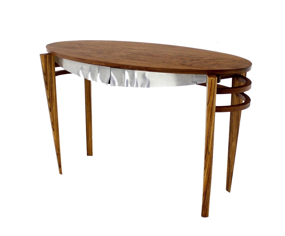 Mid Century Deco Solid Rosewood Vanity Dressing Table Custom 6