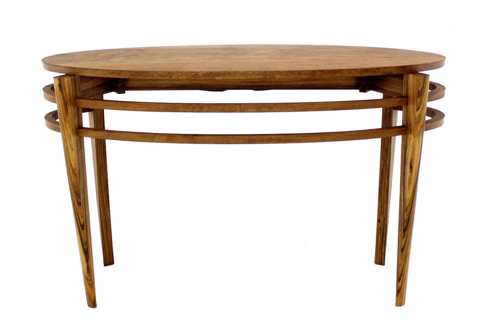Mid Century Deco Solid Rosewood Vanity Dressing Table Custom 3
