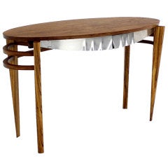 Mid Century Deco Solid Rosewood Vanity Dressing Table Custom
