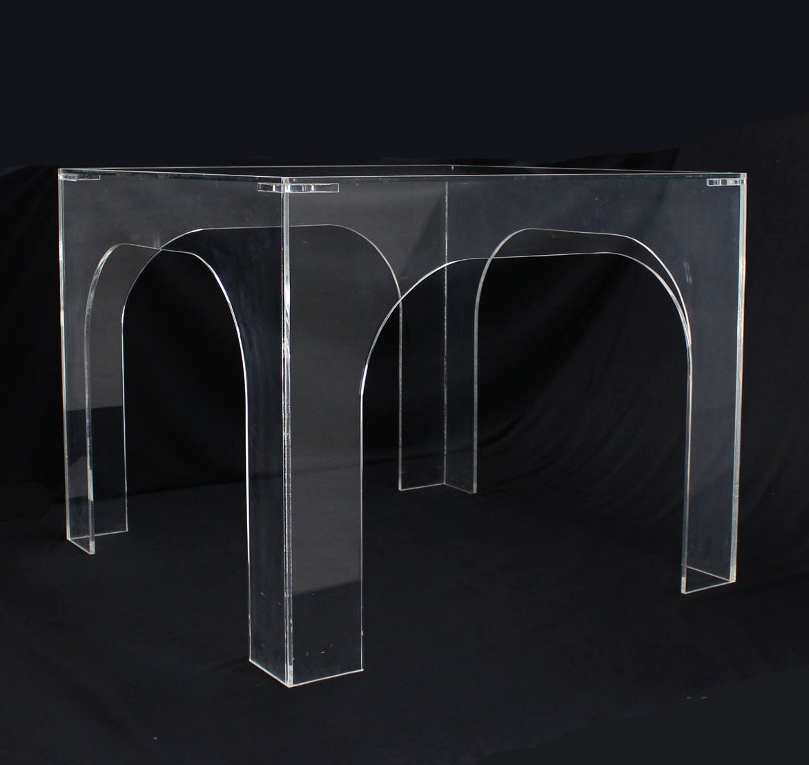 modern square game table