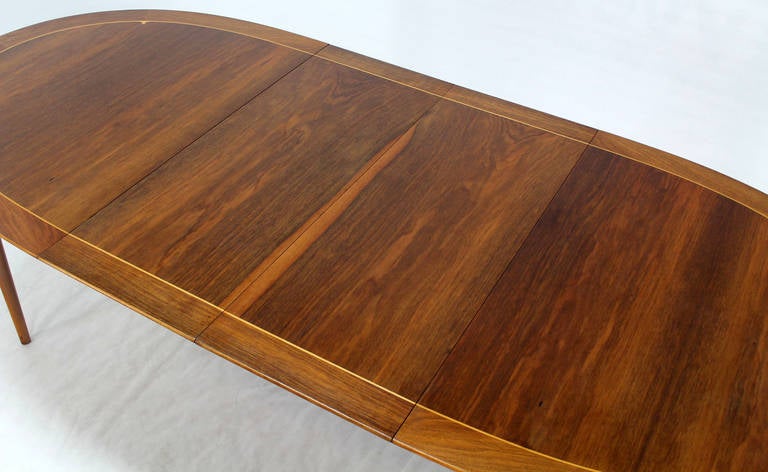 Mid-20th Century Mid-Century Swedish Modern Oval Dining Table by Edmond Spence