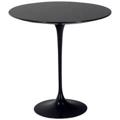 Table tulipe Saarinen Knoll à plateau en marbre noir:: édition du 50e anniversaire