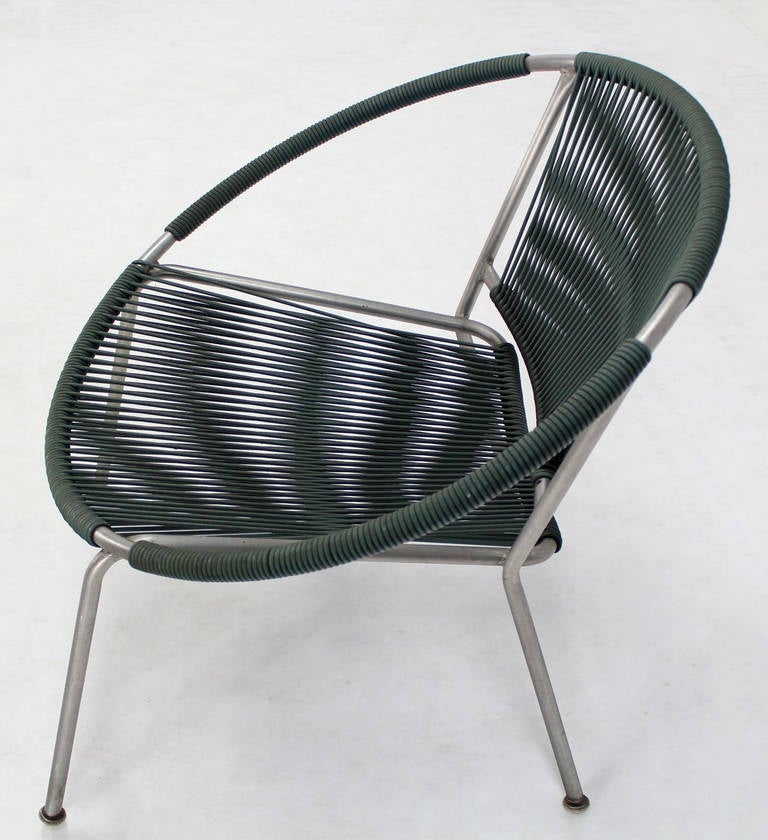 Bent Tube 1960s Design Outdoor Chair by Joseph Cicchelli 2