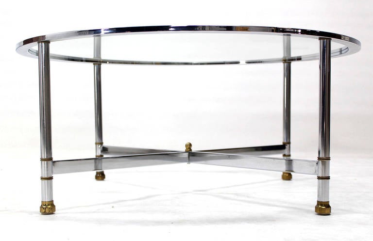 glass enclosed coffee table