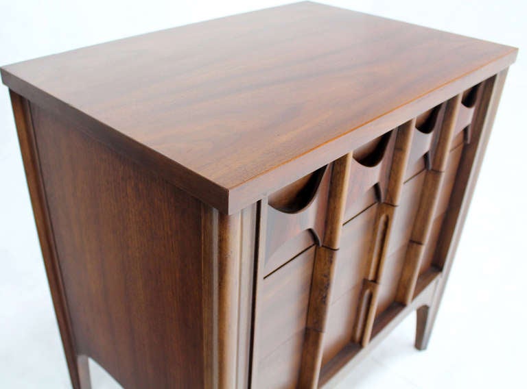 Pair of Mid Century Danish Modern Nightstands or Ends Tables at 1stdibs