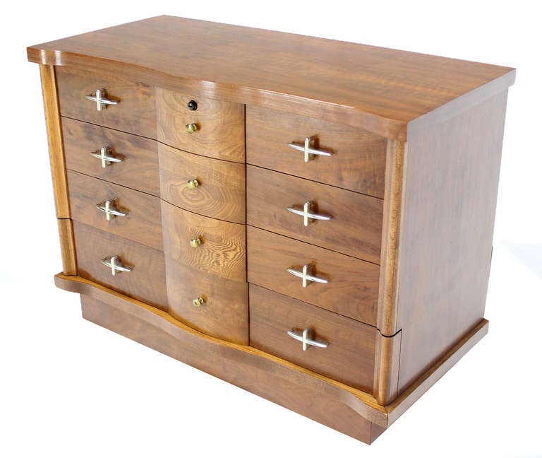 American Mid-Century Modern Cedar Hope Chest with a Drawer