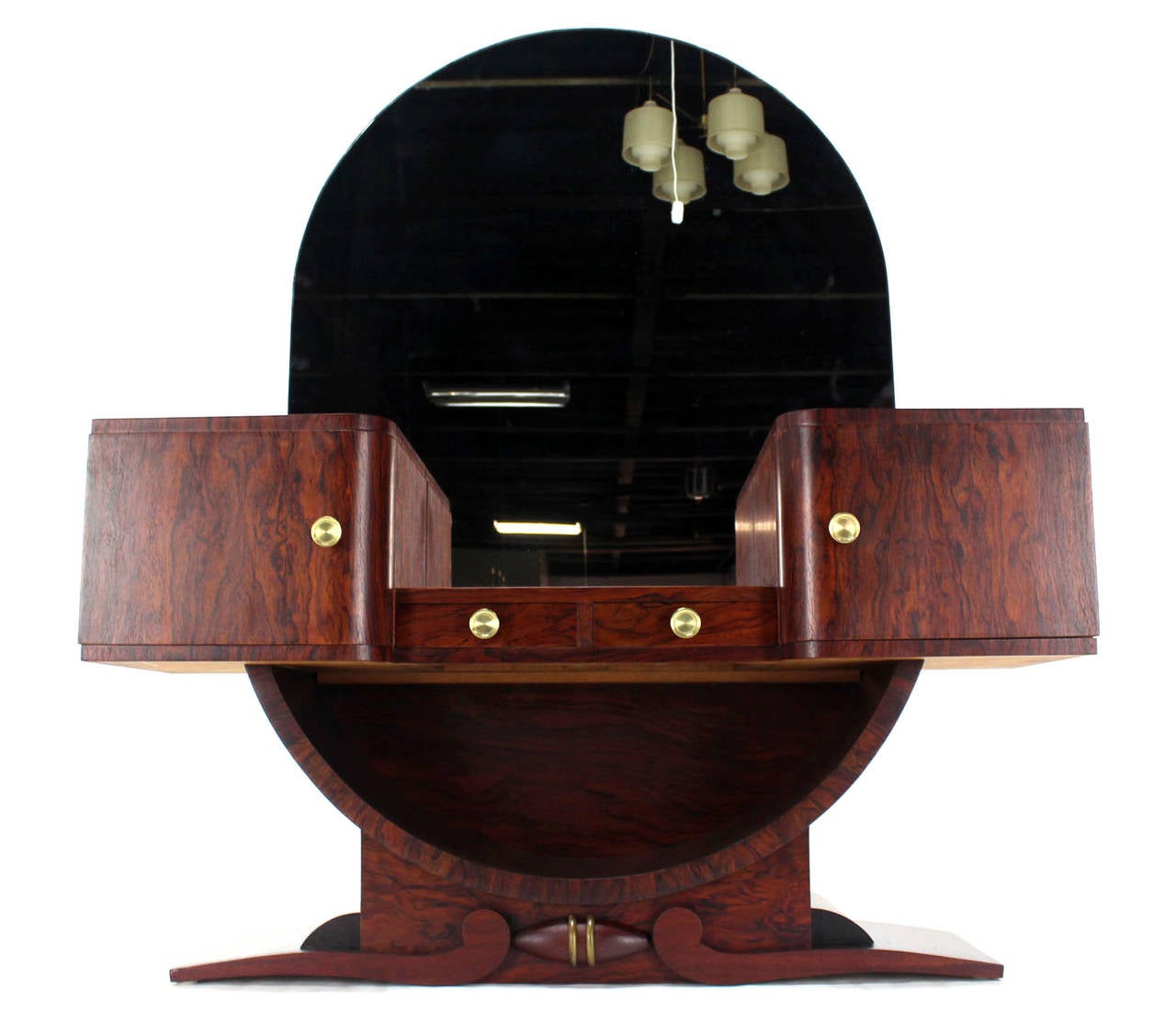 Rosewood Mid-Century Modern Art Deco Vanity 3