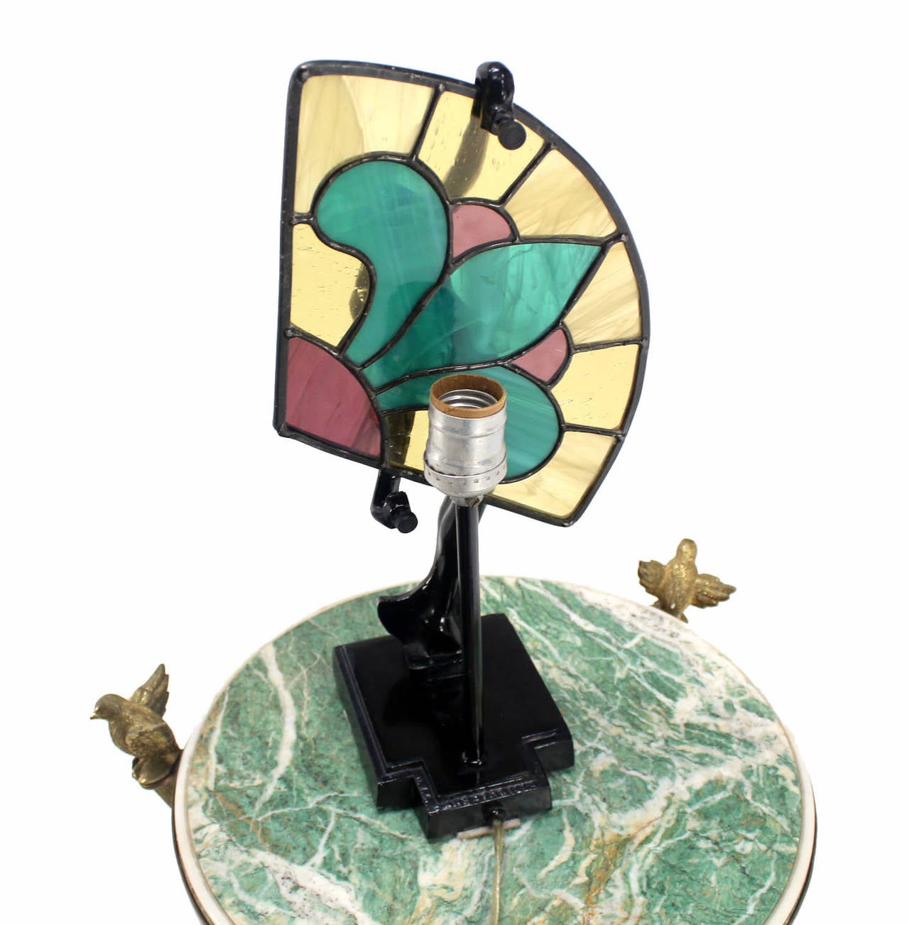 stained glass nude