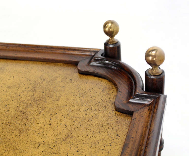 Faux Bamboo Hollywood Regency Style Coffee Table 1