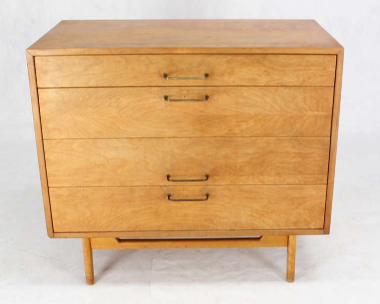 Risom Mid Century Modern Server Cabinet Bachelor Chest Dresser