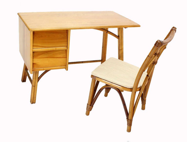 solid maple desk