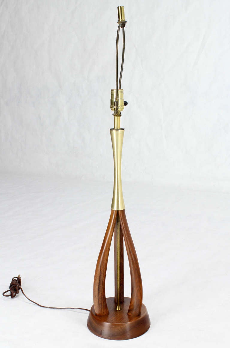 Pair of Mid-Century Danish Modern Table Lamps 1