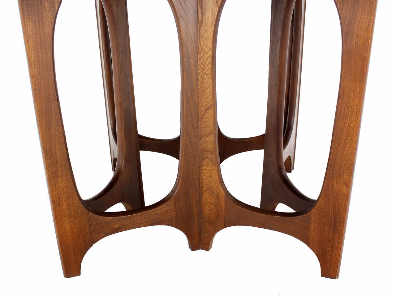 Mid Century Modern Walnut Round Dining Table At 1stdibs and Mid Century Modern Round Dining Table