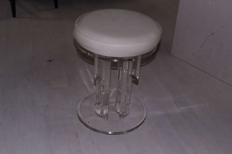 mid century piano stool