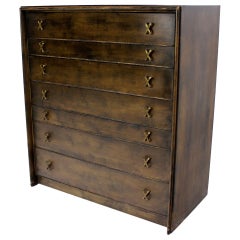 Paul Frankl Mid-Century Modern High Chest Dresser