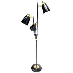 Lampadaire moderne du milieu du siècle