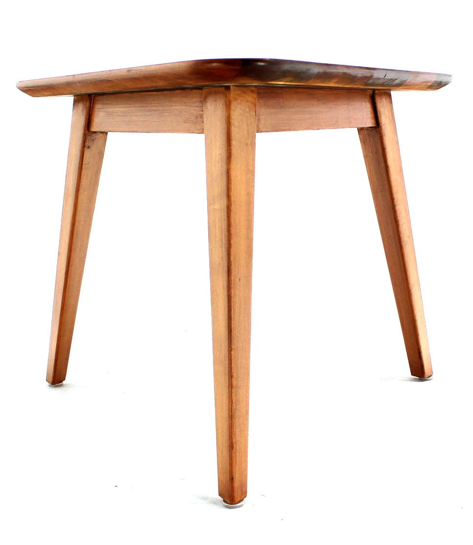 20th Century Mid-Century Scandinavian Modern Three-Leg End or Side Table