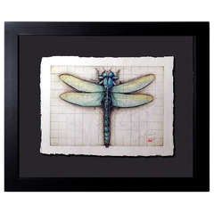 Original Watercolor From Entomechanica Series 6