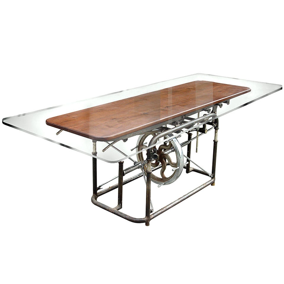 Ingenious Antique Mechanical Table
