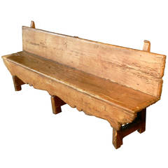 18th Century Primitive Bench