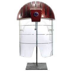 casque de l'espace:: accessoire de cinéma des années 1940