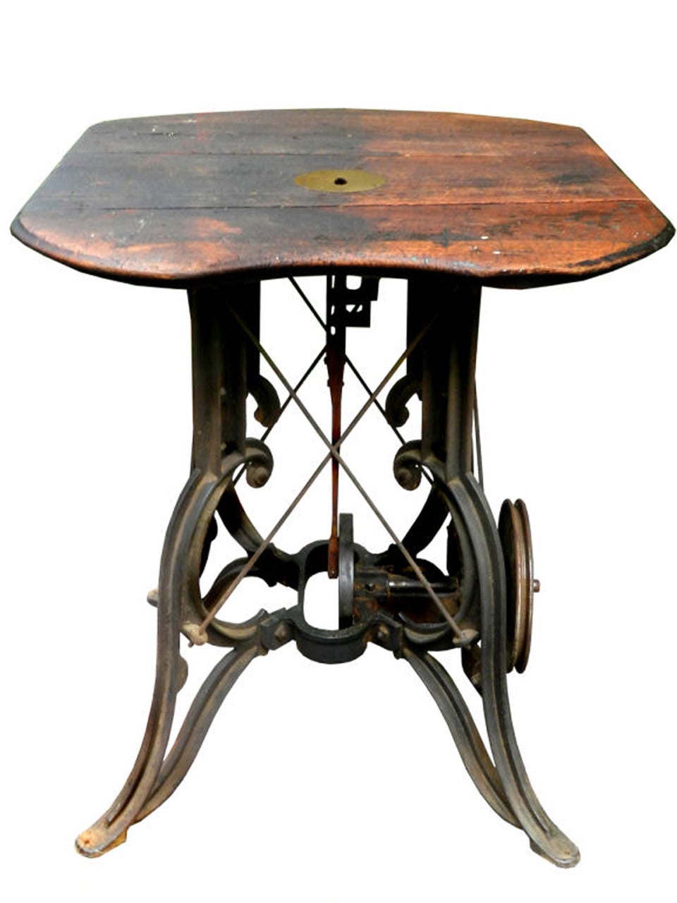 Ornate 1800s Industrial Table